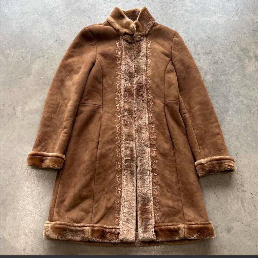 Brown Faux Fur Trim Women's Coat
Penny Lane Coat